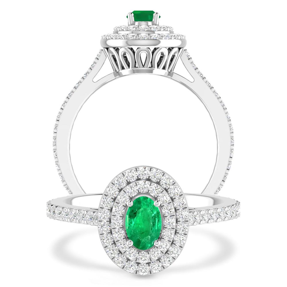 White Gold - Emerald