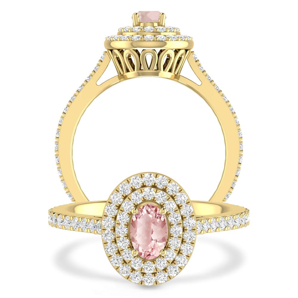 Yellow Gold - Morganite