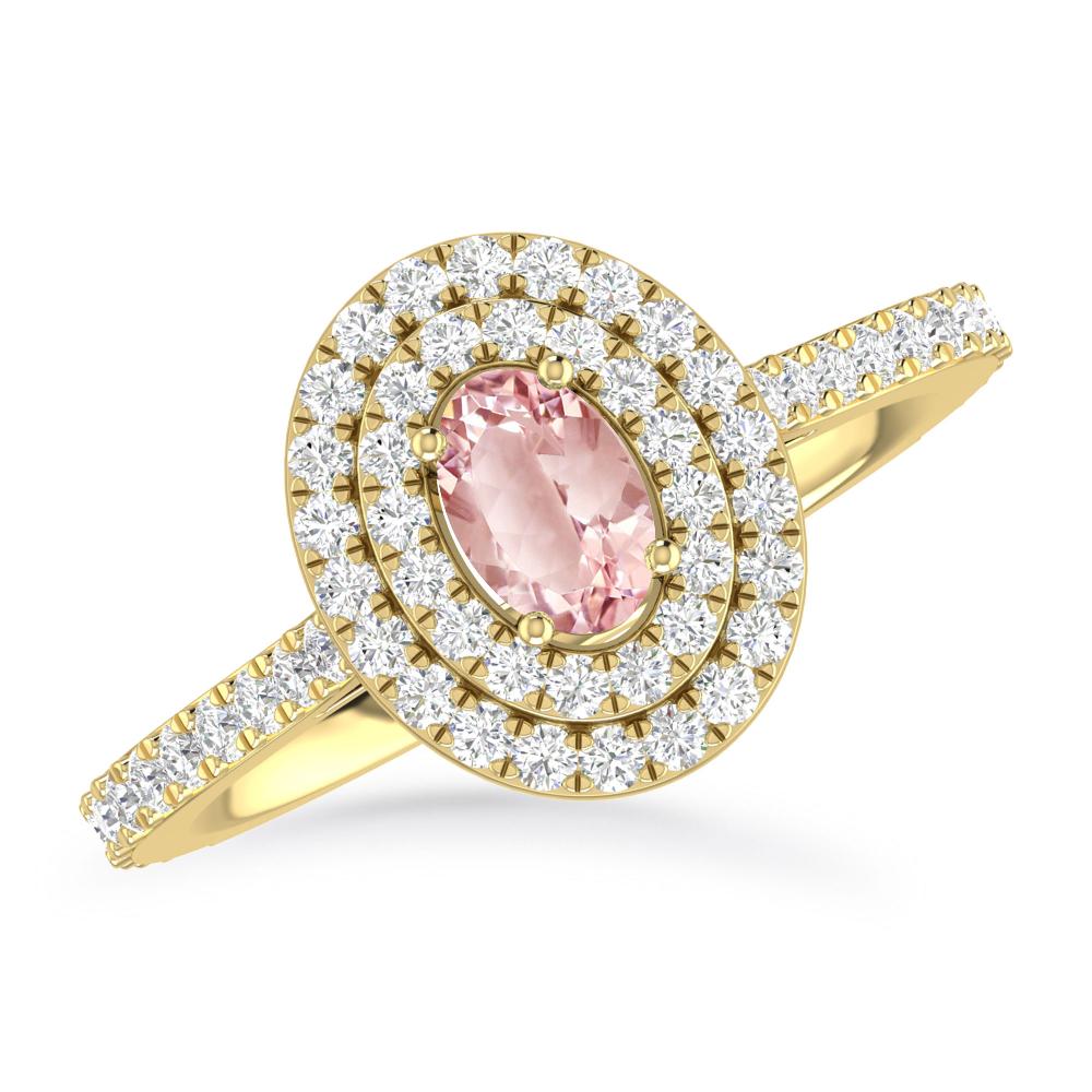 Yellow Gold - Morganite