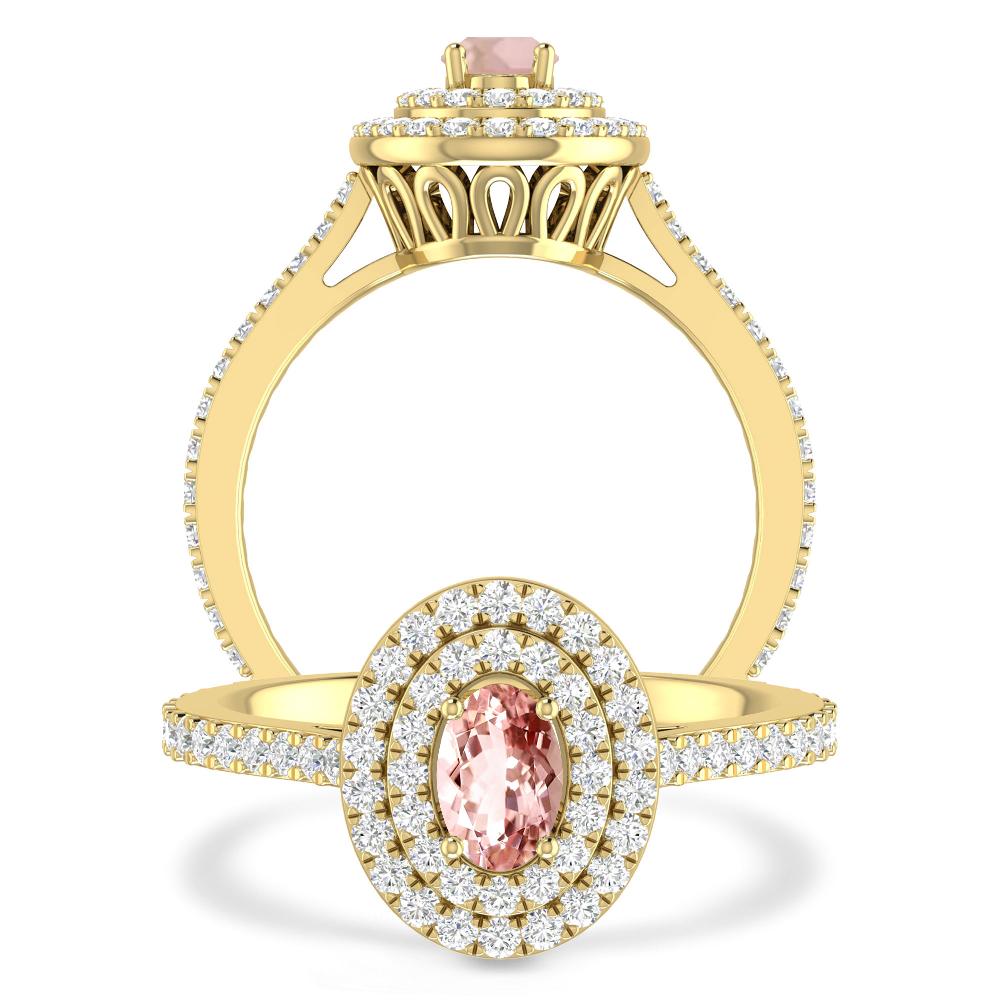 Yellow Gold - Morganite