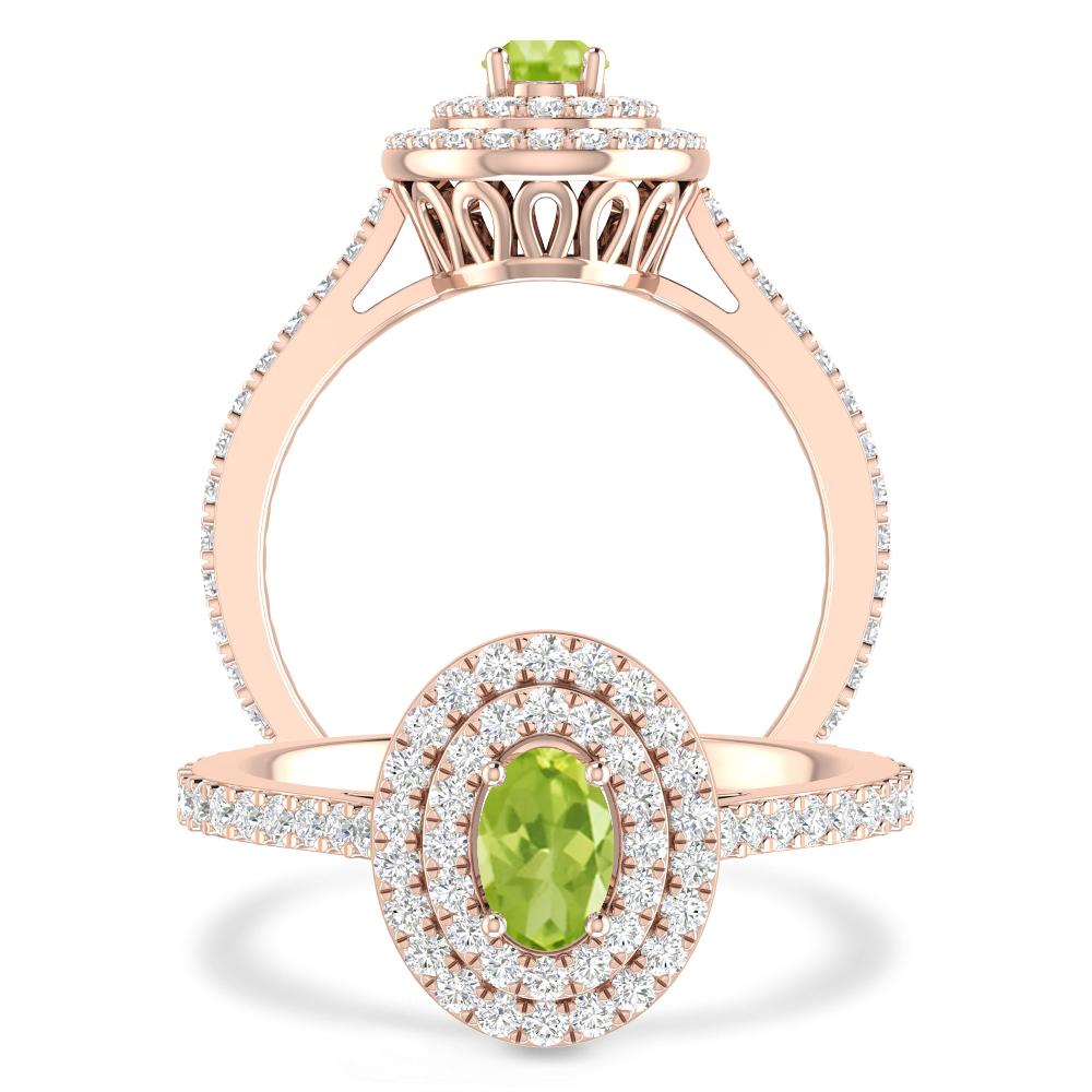 Rose Gold - Peridot