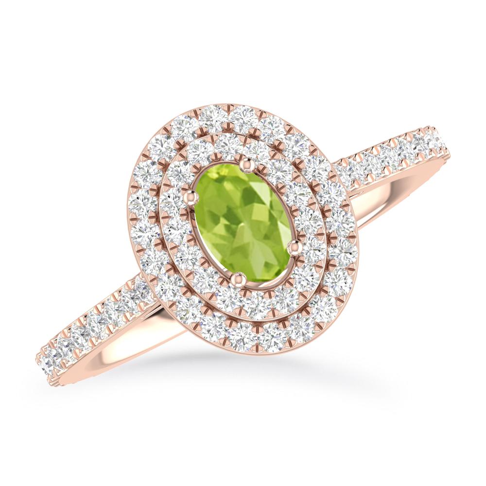 Rose Gold - Peridot