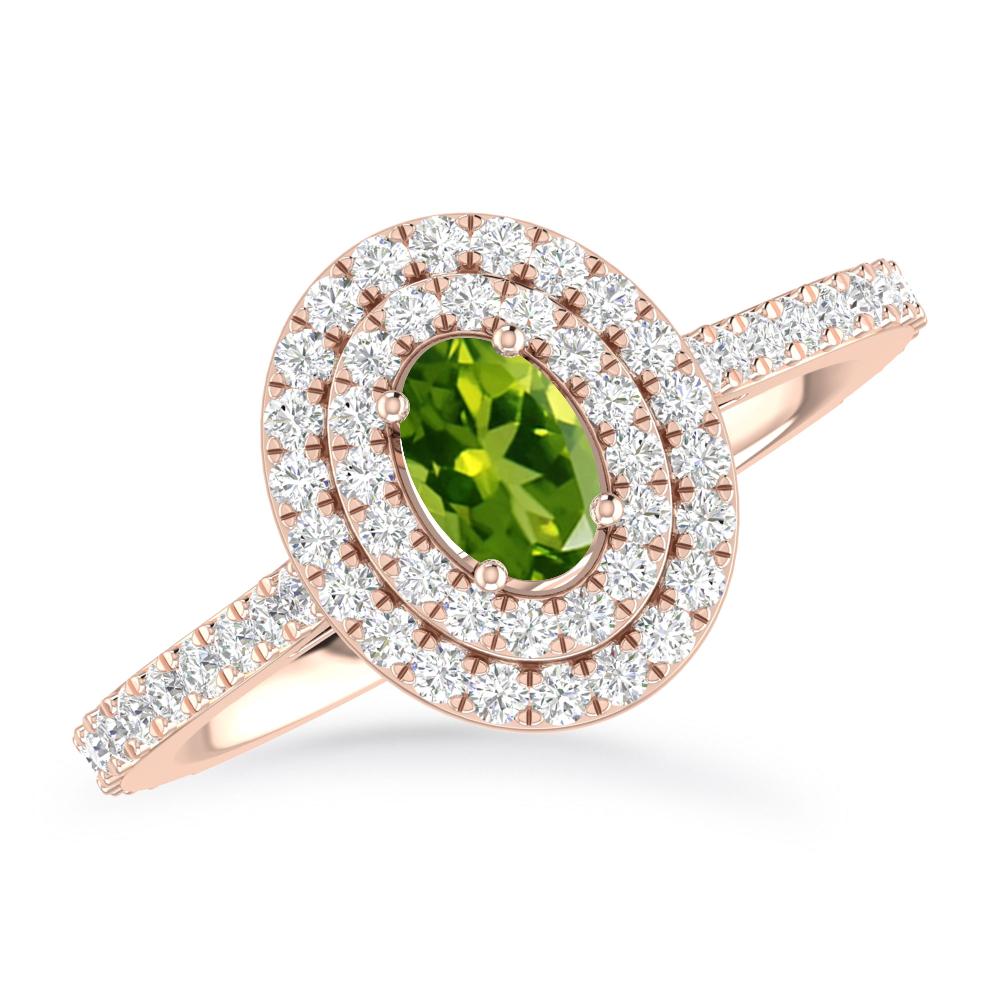 Rose Gold - Peridot