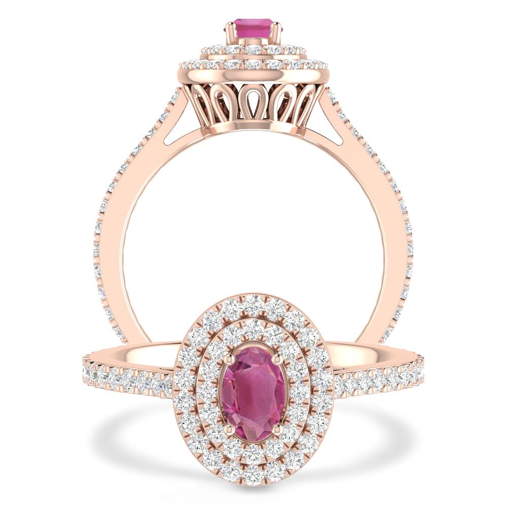 Rose Gold - Pink Tourmaline