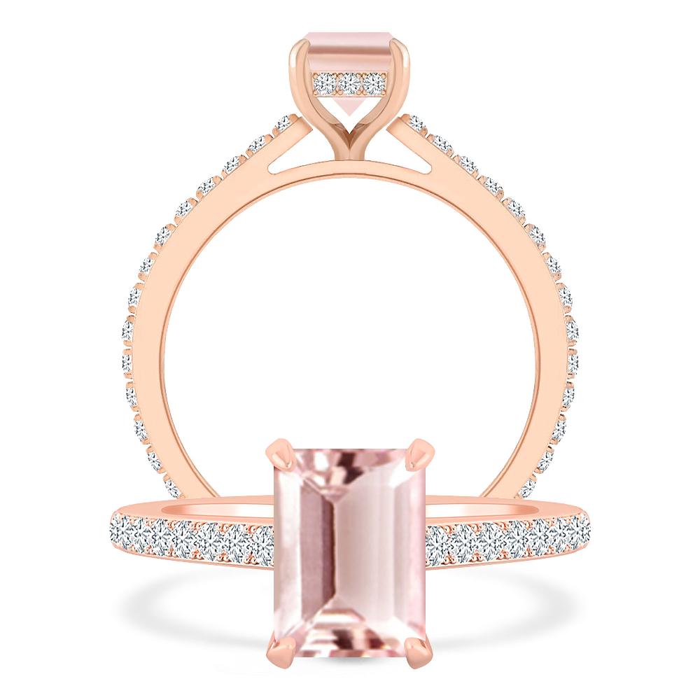 Rose Gold - Morganite