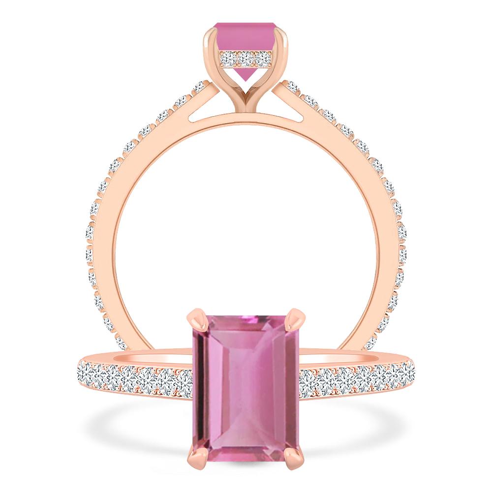 Rose Gold - Pink Tourmaline