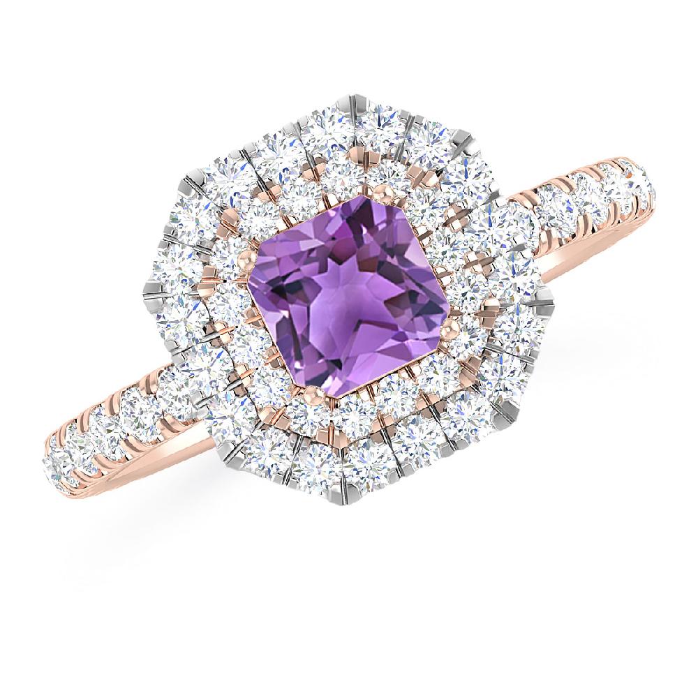 Rose Gold - Amethyst