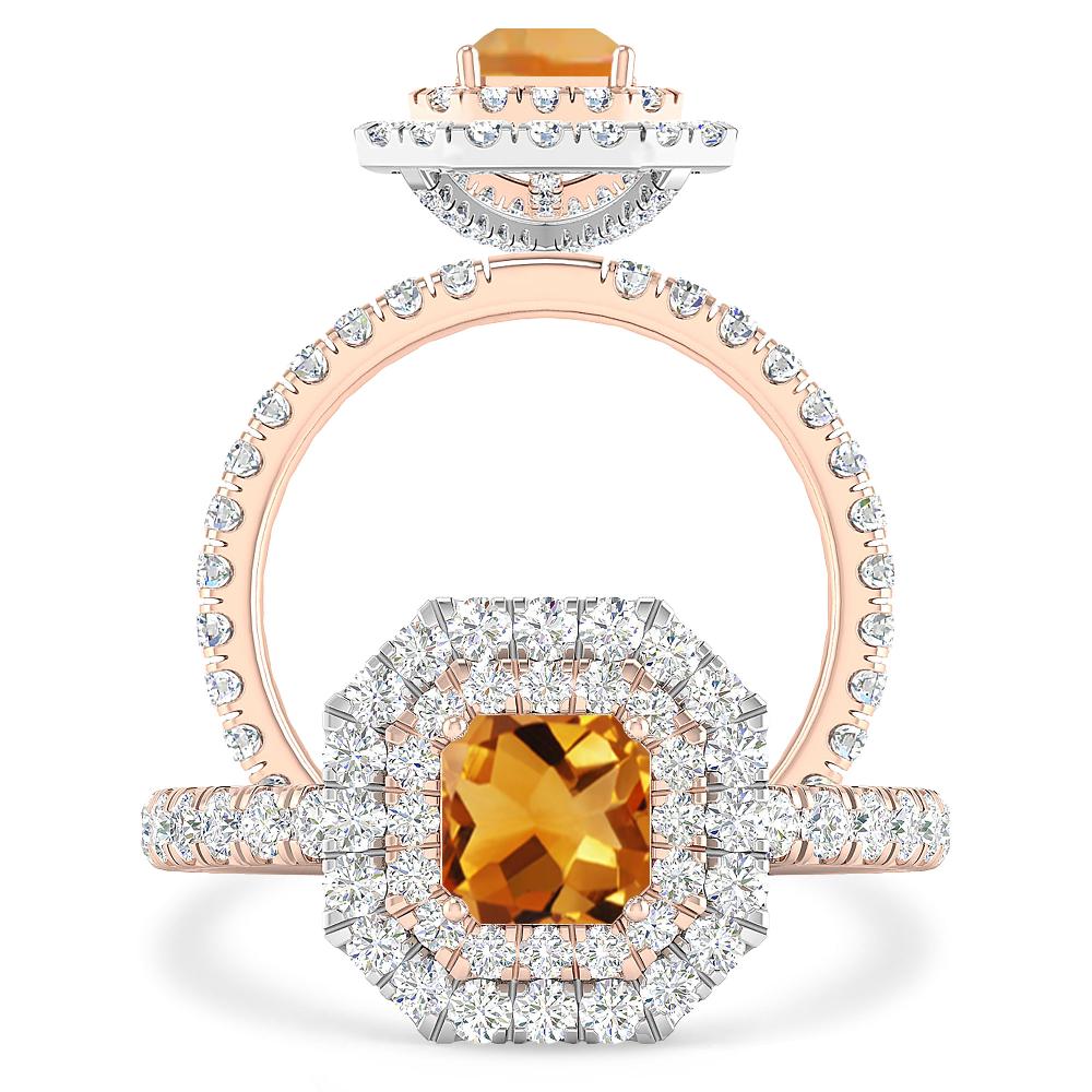 Rose Gold - Citrine