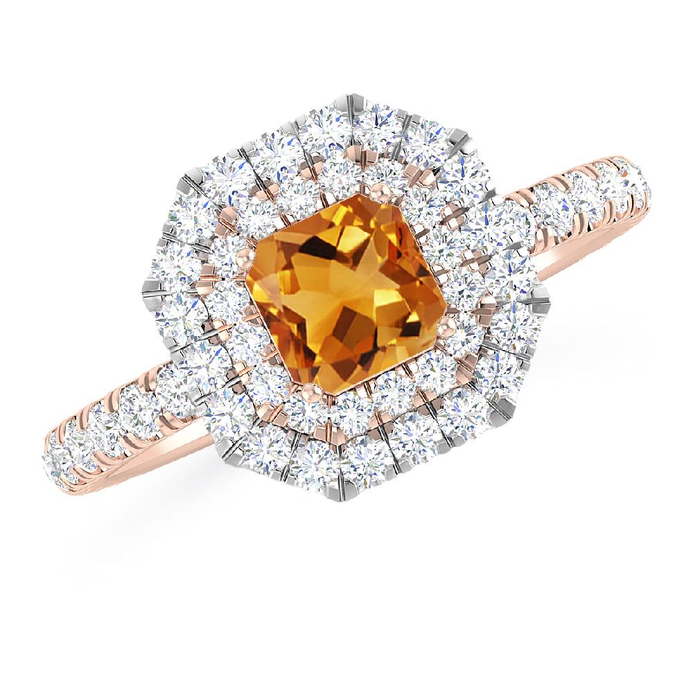 Rose Gold - Citrine