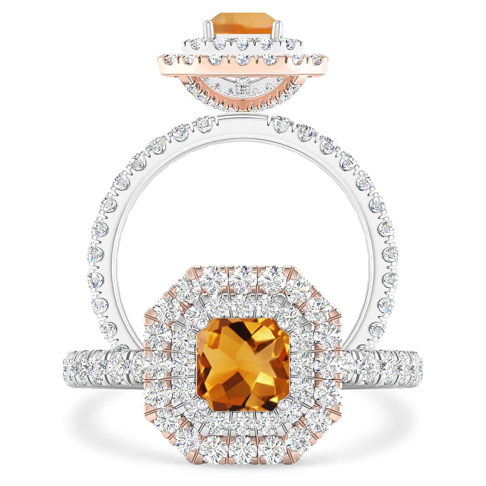 White Gold - Citrine