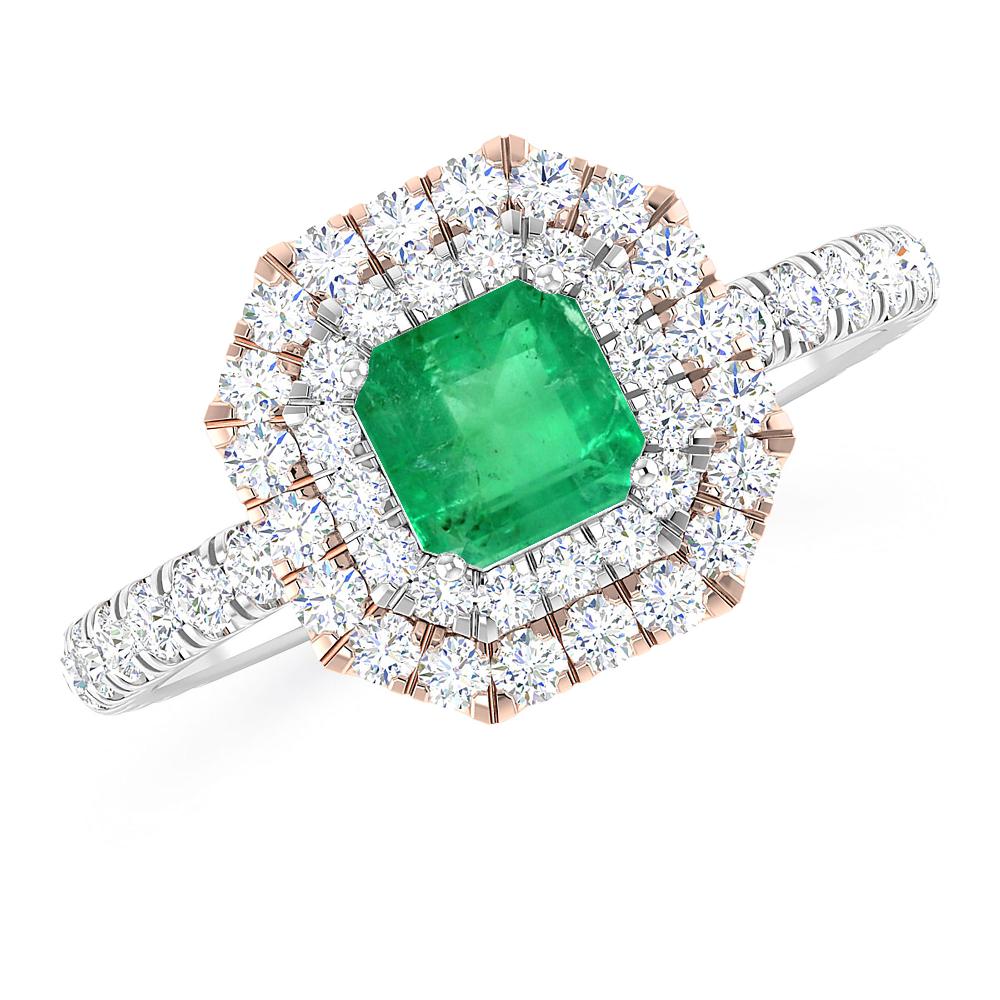 White Gold - Emerald