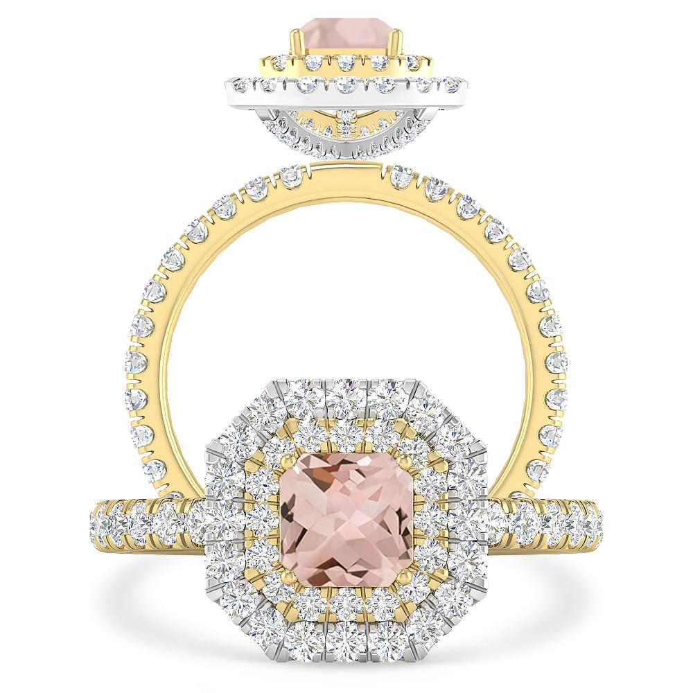 Yellow Gold - Morganite