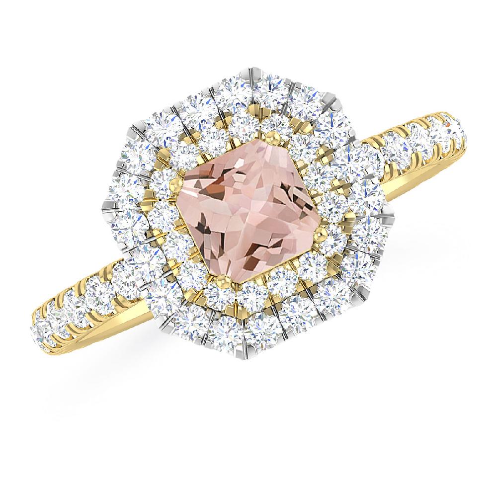 Yellow Gold - Morganite