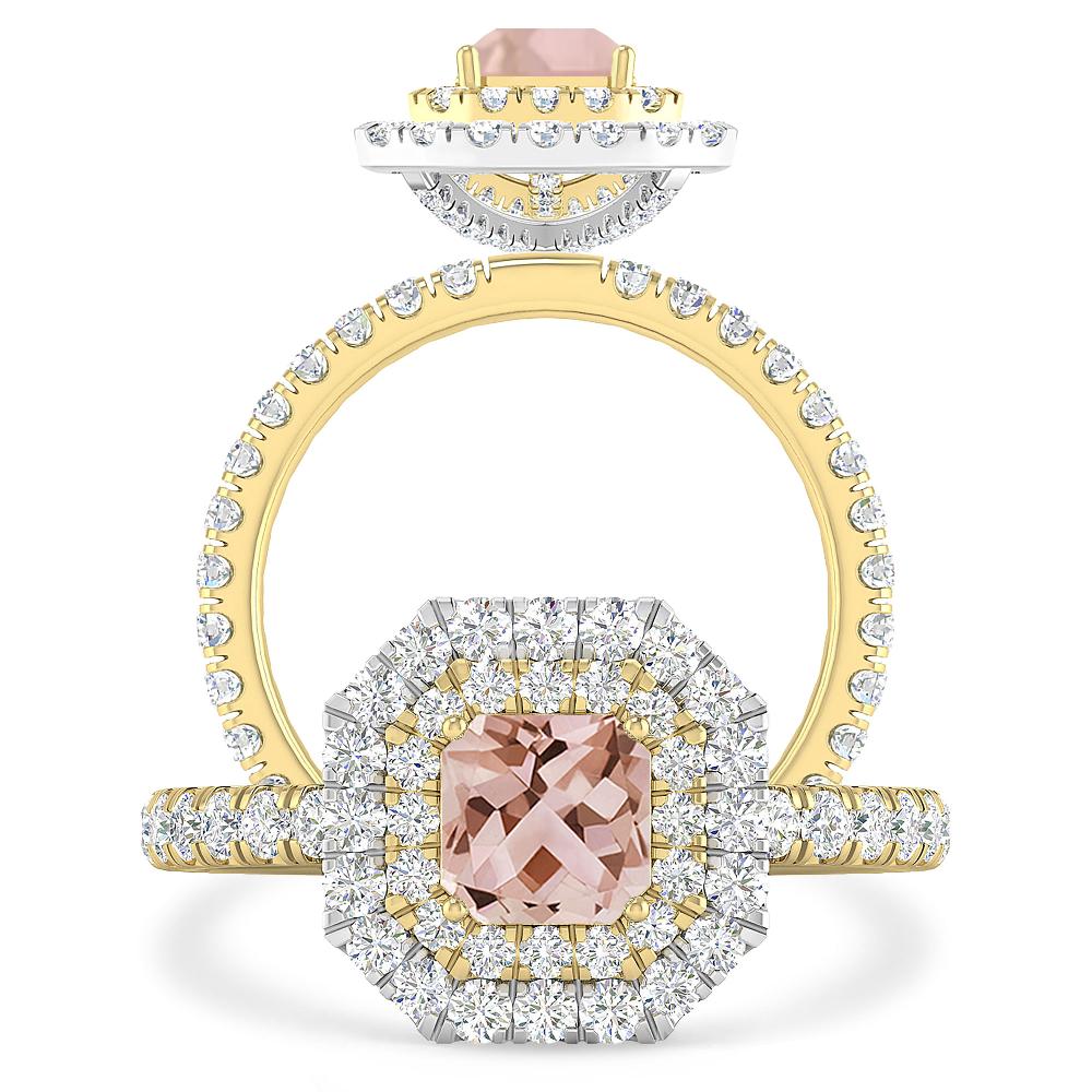 Yellow Gold - Morganite