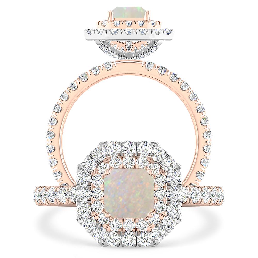 Rose Gold - Opal