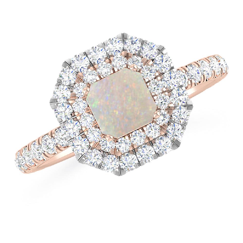 Rose Gold - Opal