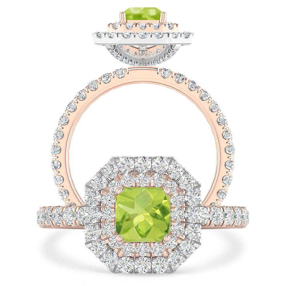 Rose Gold - Peridot