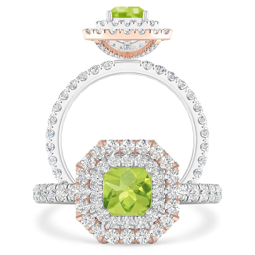 White Gold - Peridot