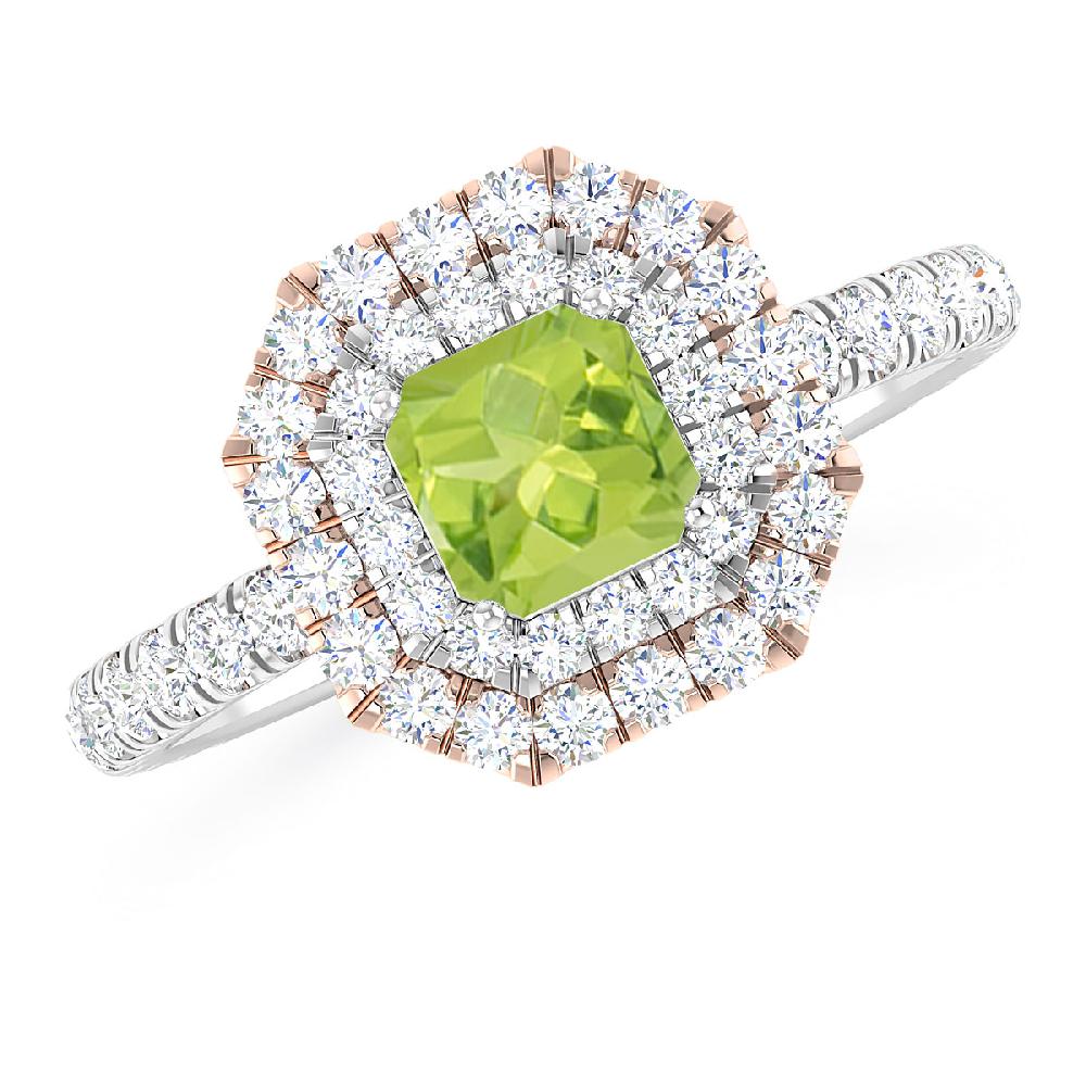 White Gold - Peridot