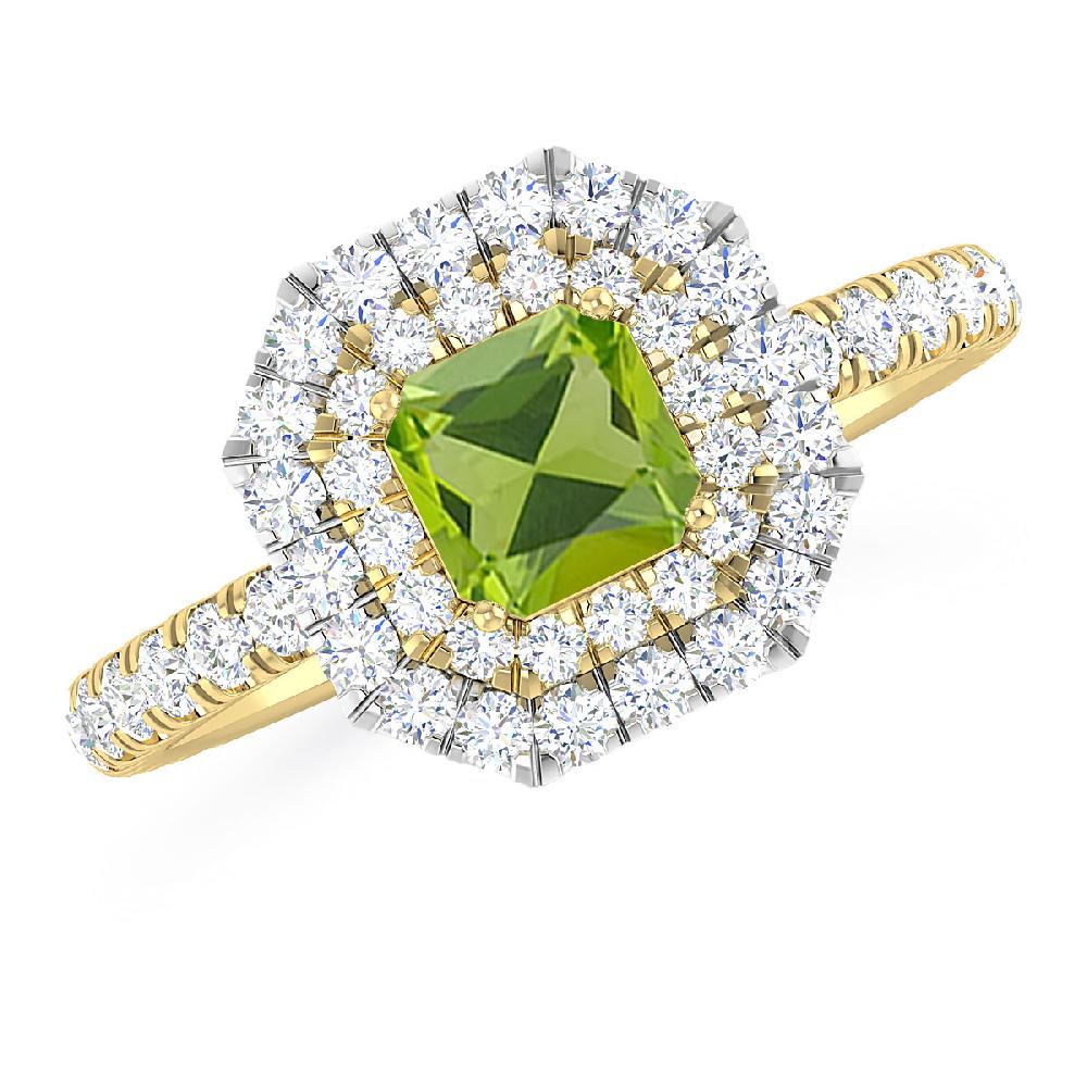 Yellow Gold - Peridot