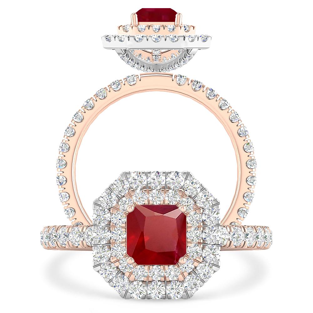 Rose Gold - Ruby
