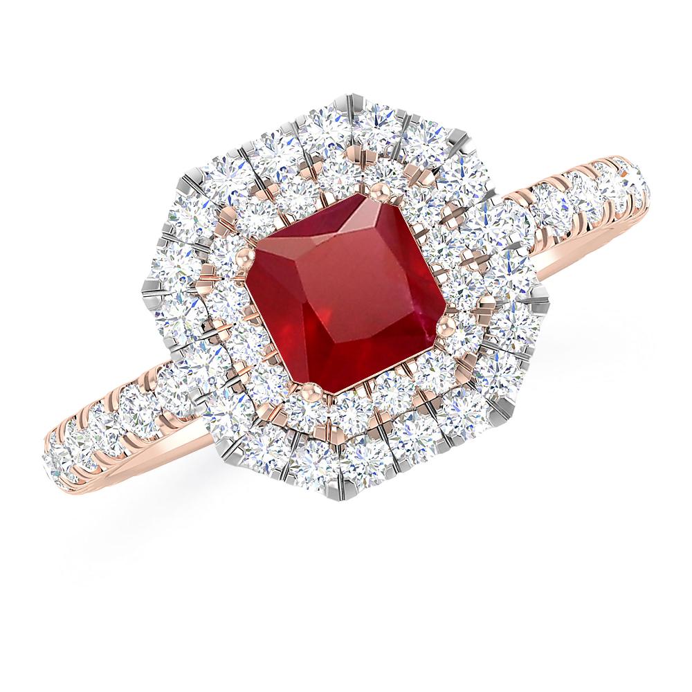 Rose Gold - Ruby