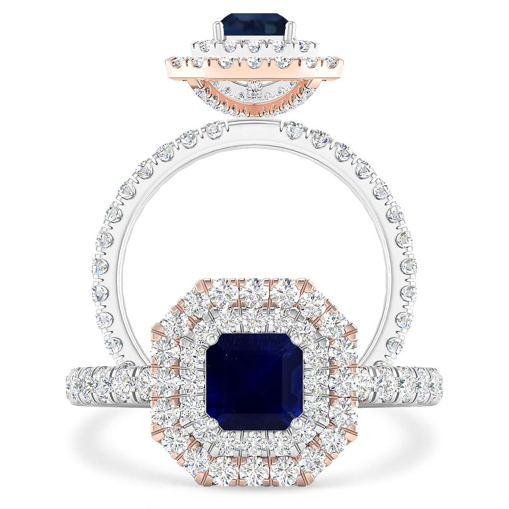 White Gold - Sapphire