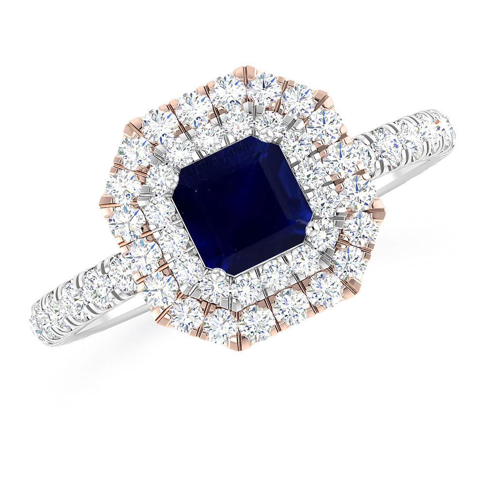 White Gold - Sapphire