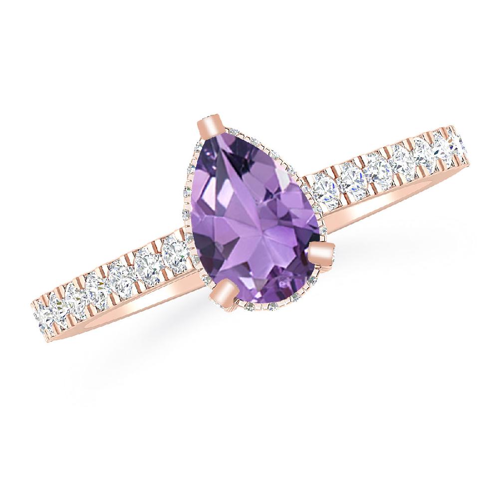 Rose Gold - Amethyst