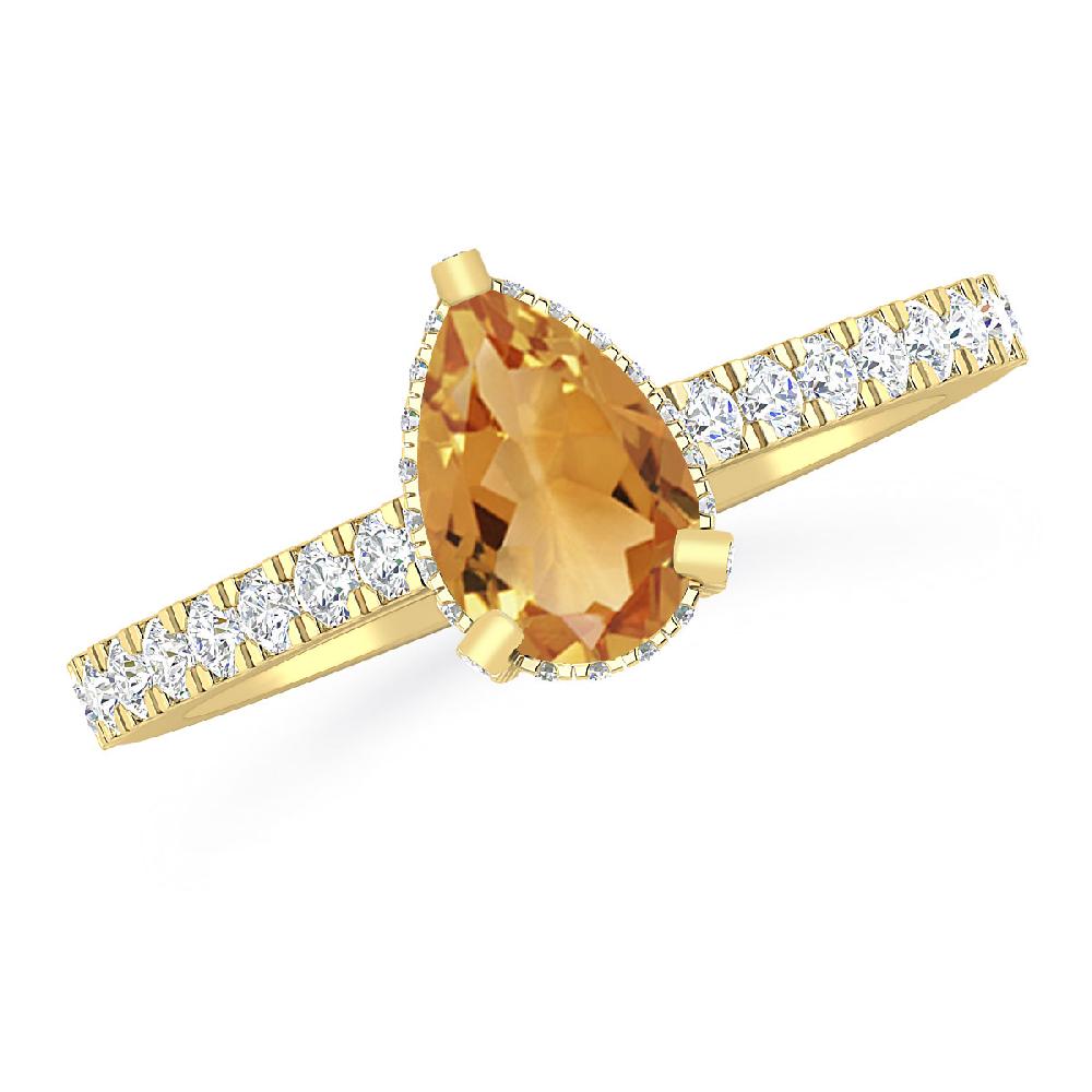 Yellow Gold - Citrine