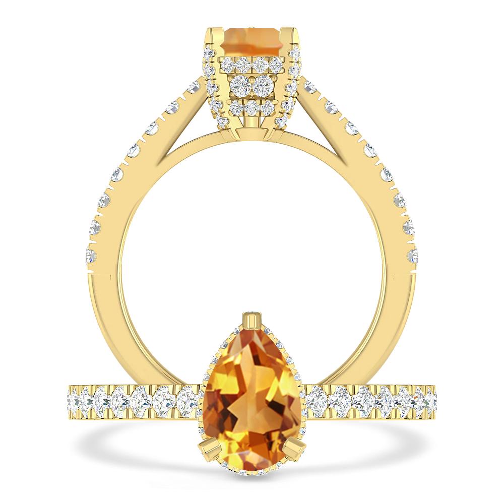 Yellow Gold - Citrine