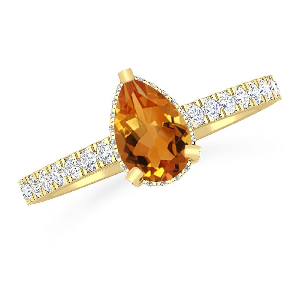 Yellow Gold - Citrine