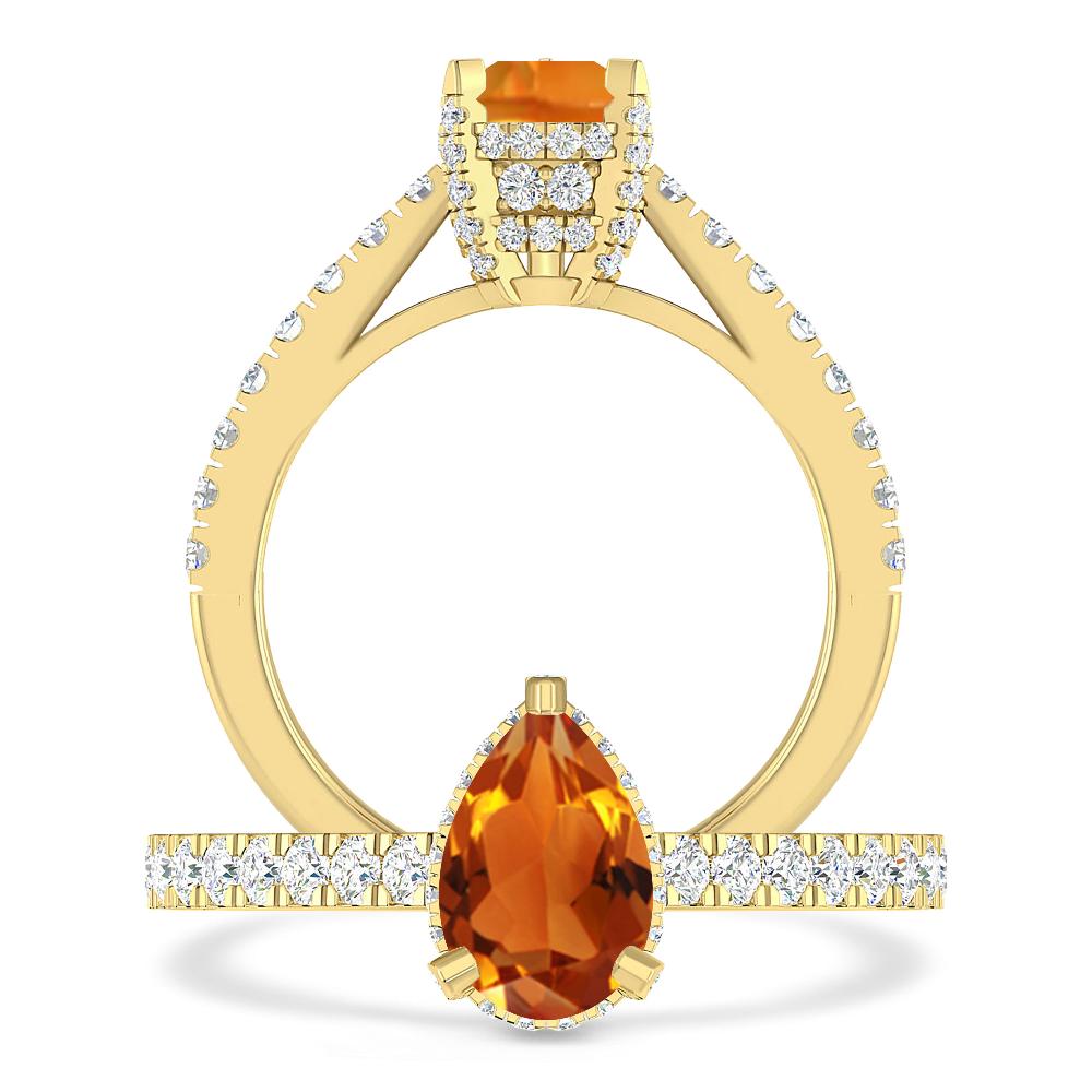 Yellow Gold - Citrine