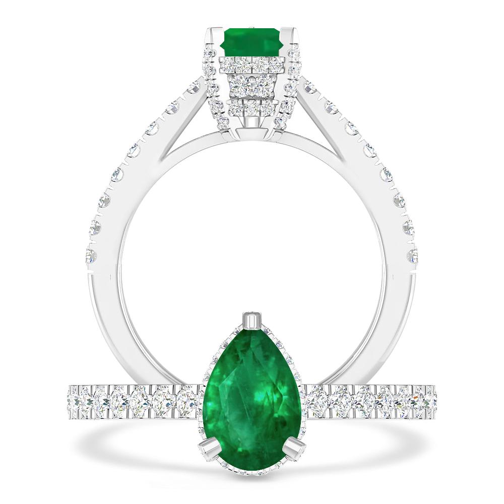 White Gold - Emerald