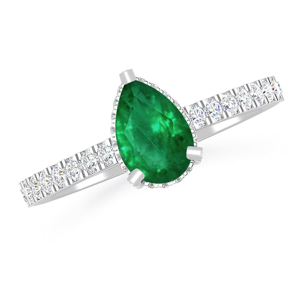 White Gold - Emerald