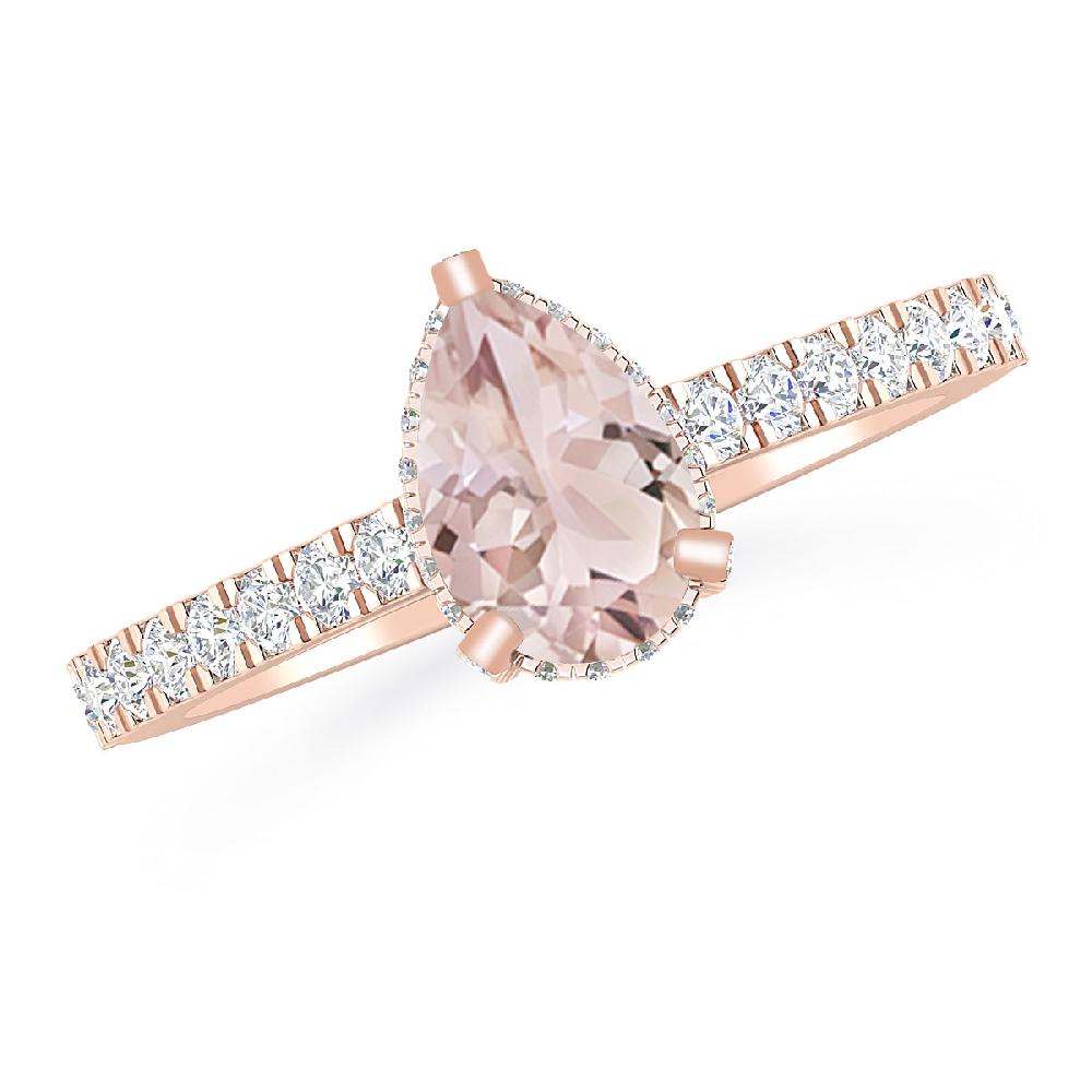 Rose Gold - Morganite