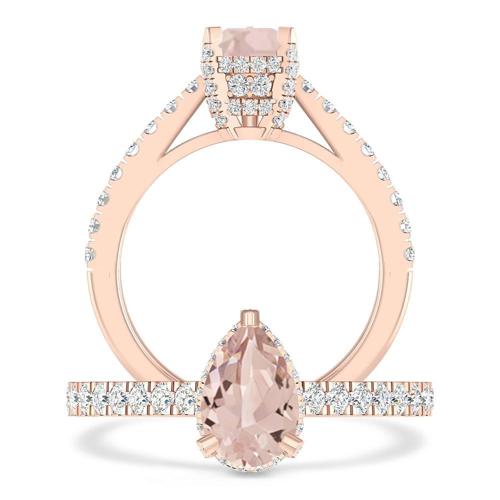 Rose Gold - Morganite