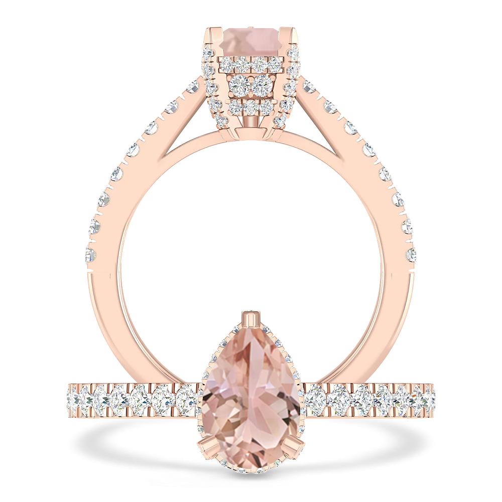 Rose Gold - Morganite