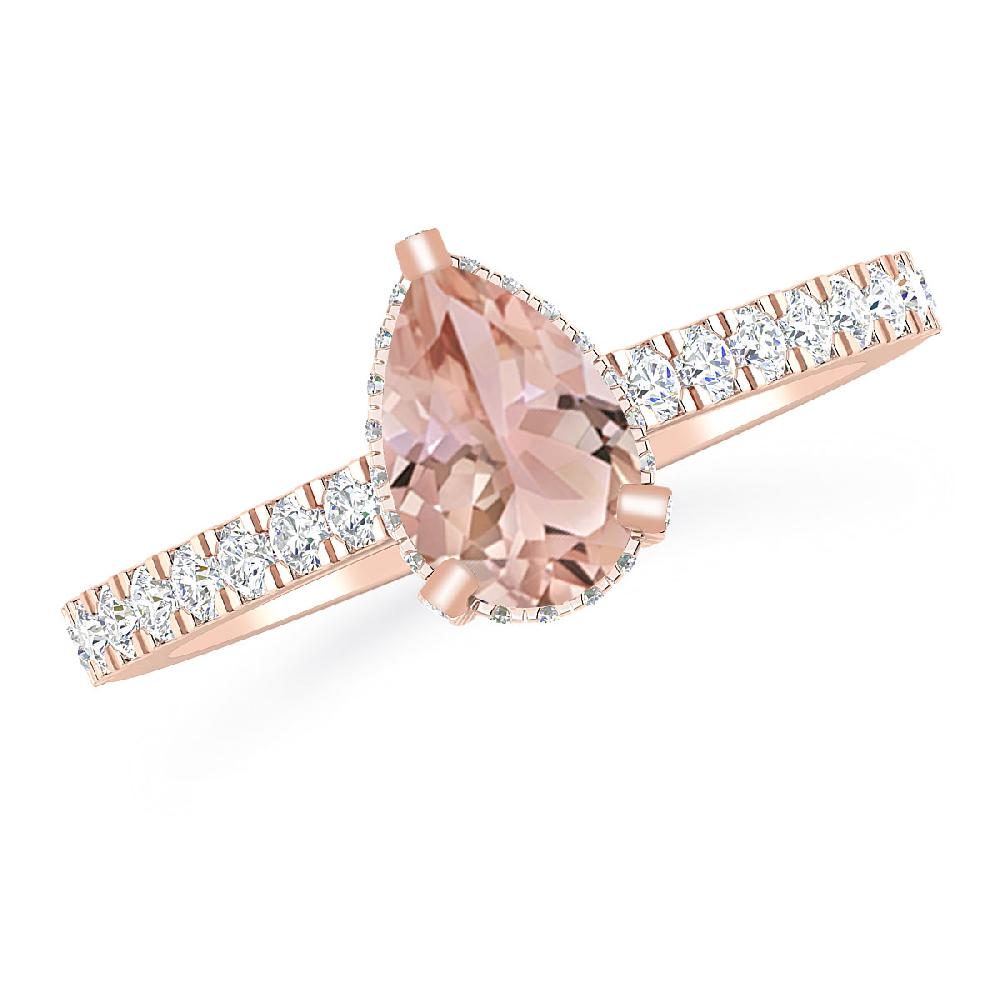 Rose Gold - Morganite