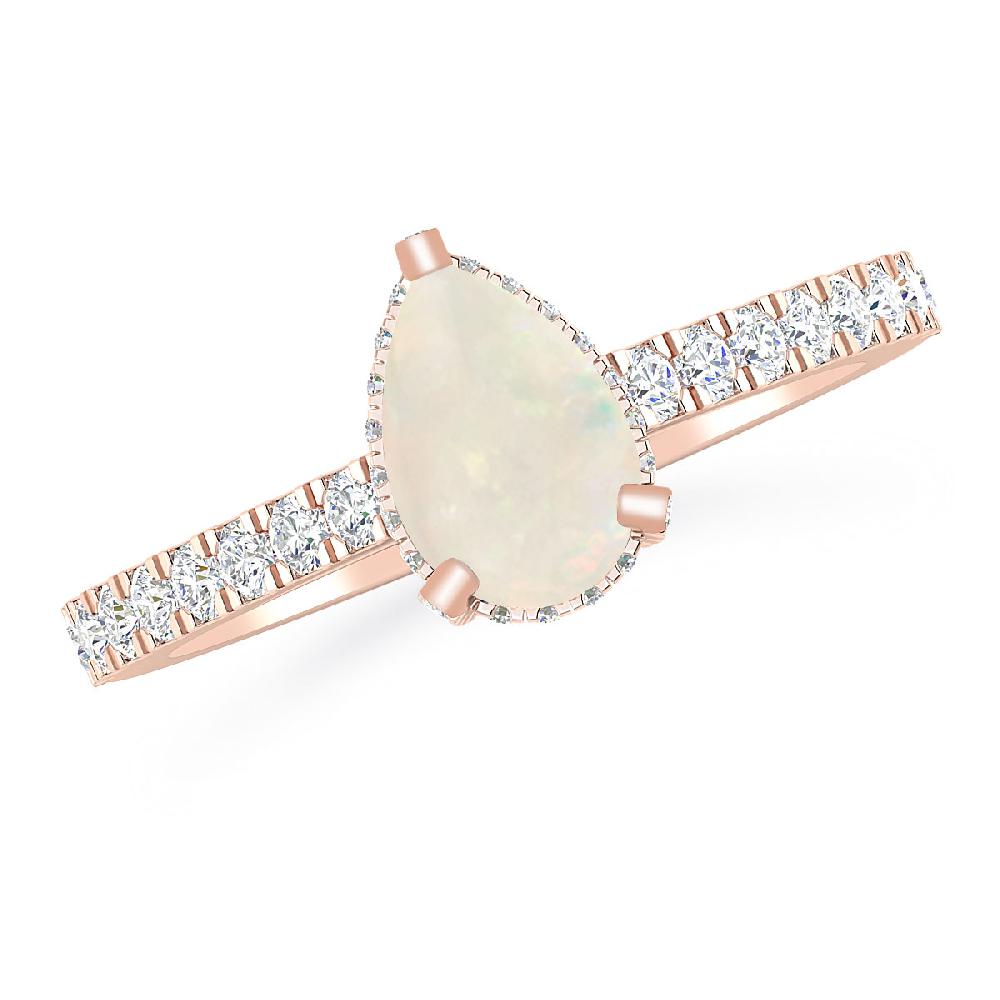 Rose Gold - Opal