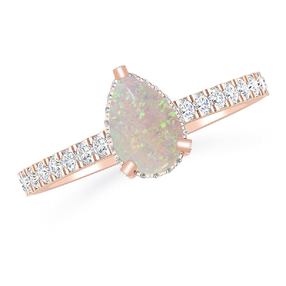 Rose Gold - Opal