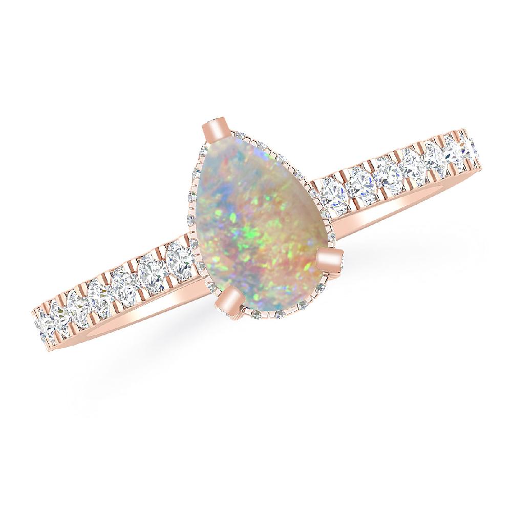 Rose Gold - Opal