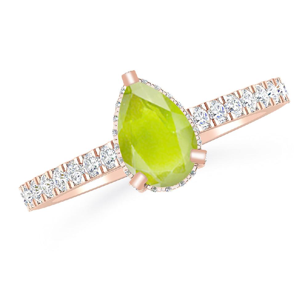 Rose Gold - Peridot