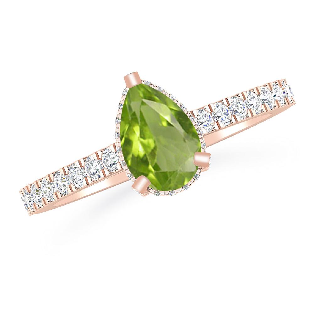 Rose Gold - Peridot