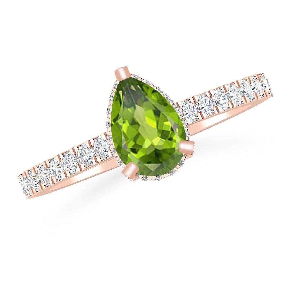 Rose Gold - Peridot