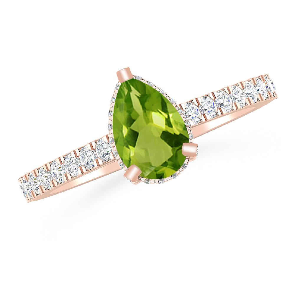 Rose Gold - Peridot