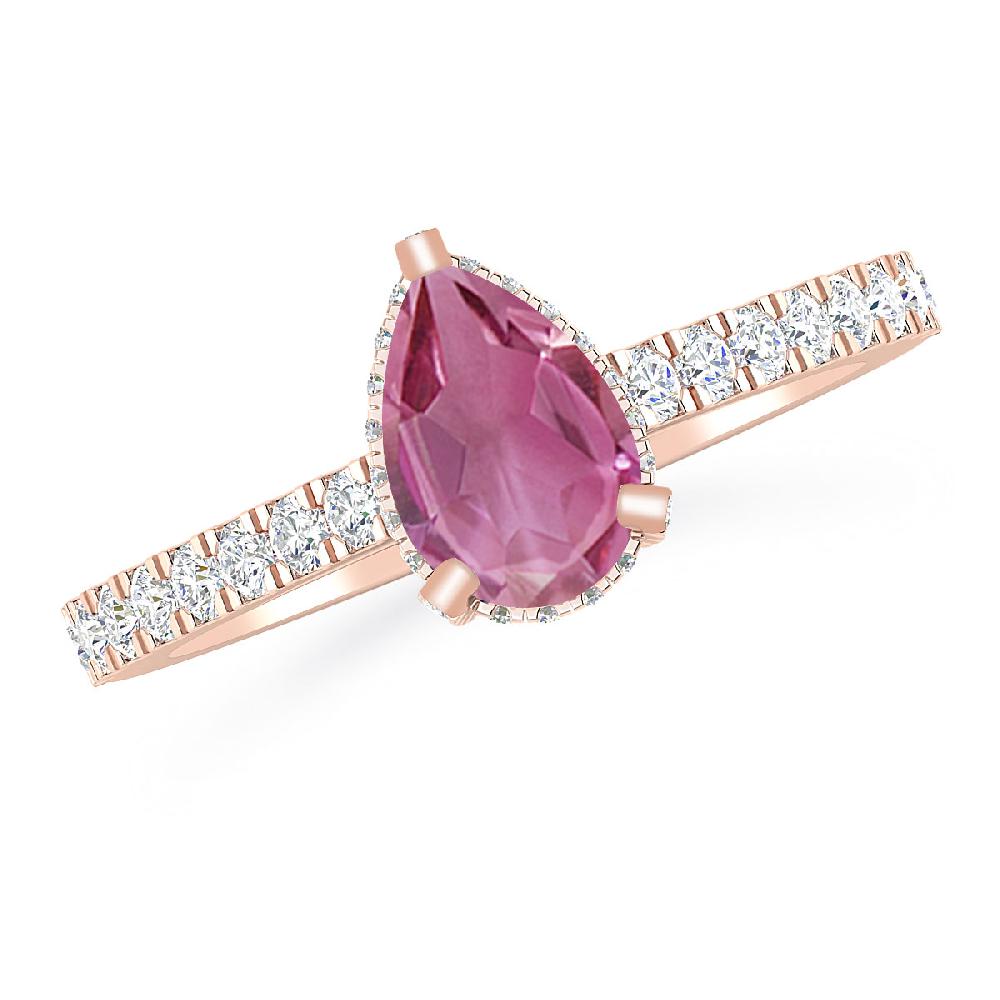 Rose Gold - Pink Tourmaline