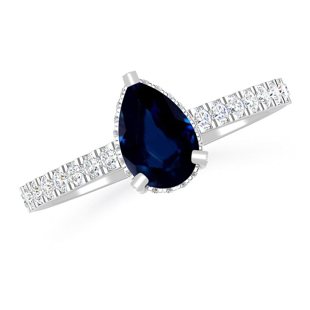 White Gold - Sapphire