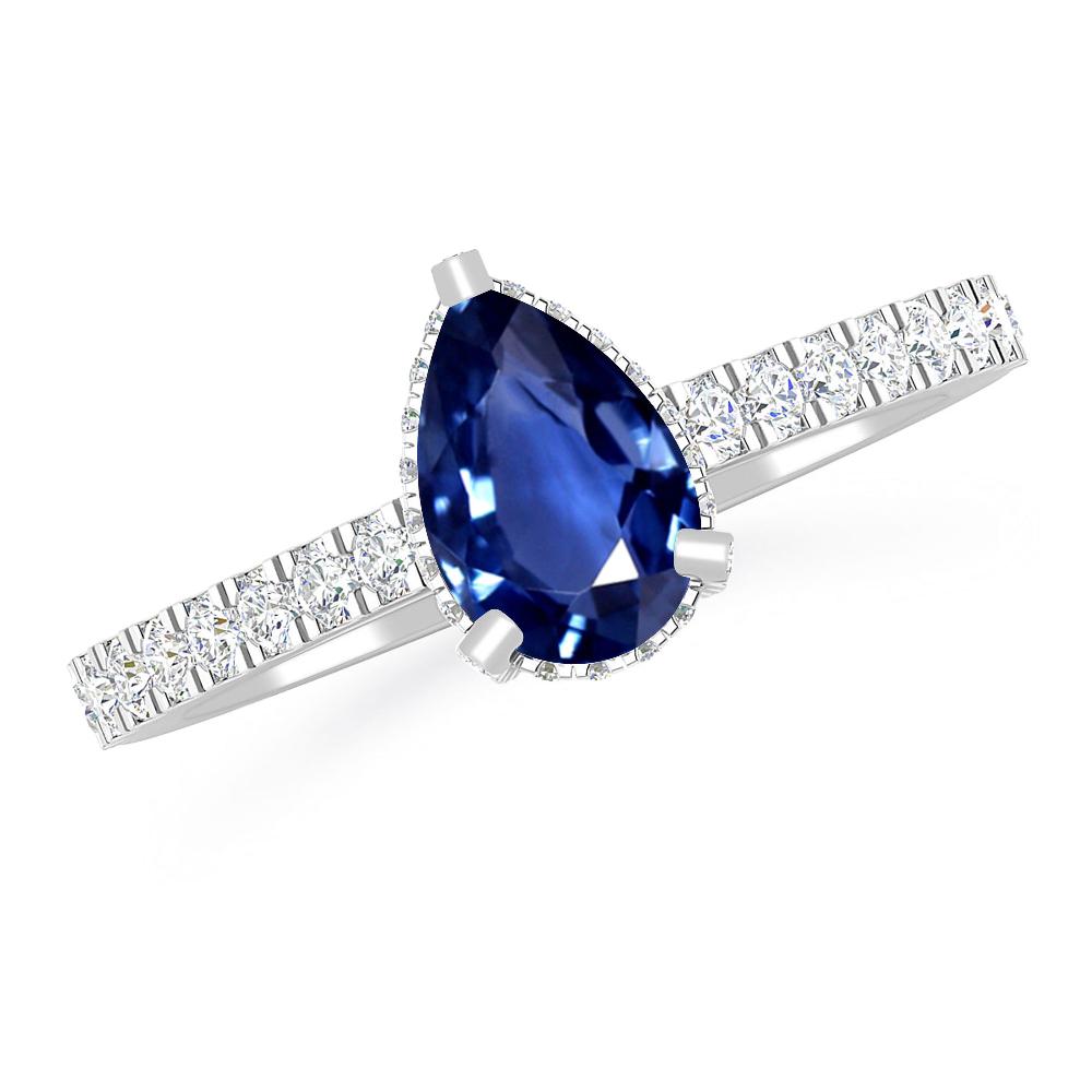 White Gold - Sapphire