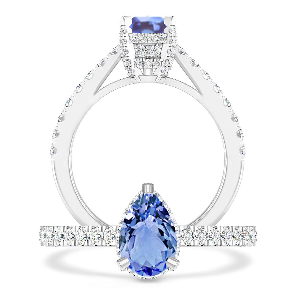 White Gold - Tanzanite